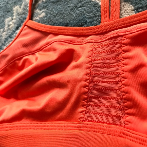SOLD! Free People Orange Persimmon Sports Bra - Picture 3 of 5